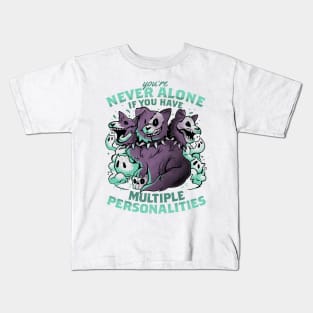 Multiple Personalities - Funny Evil Hell Dog Gift Kids T-Shirt